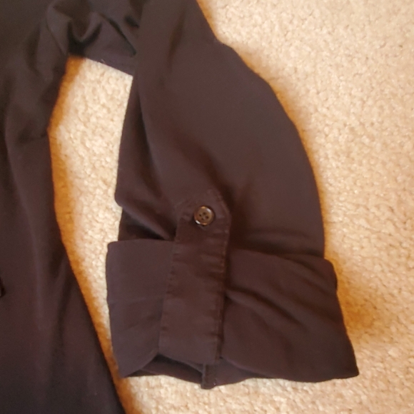 Pink Rose black knit top size Medium - Picture 8 of 8